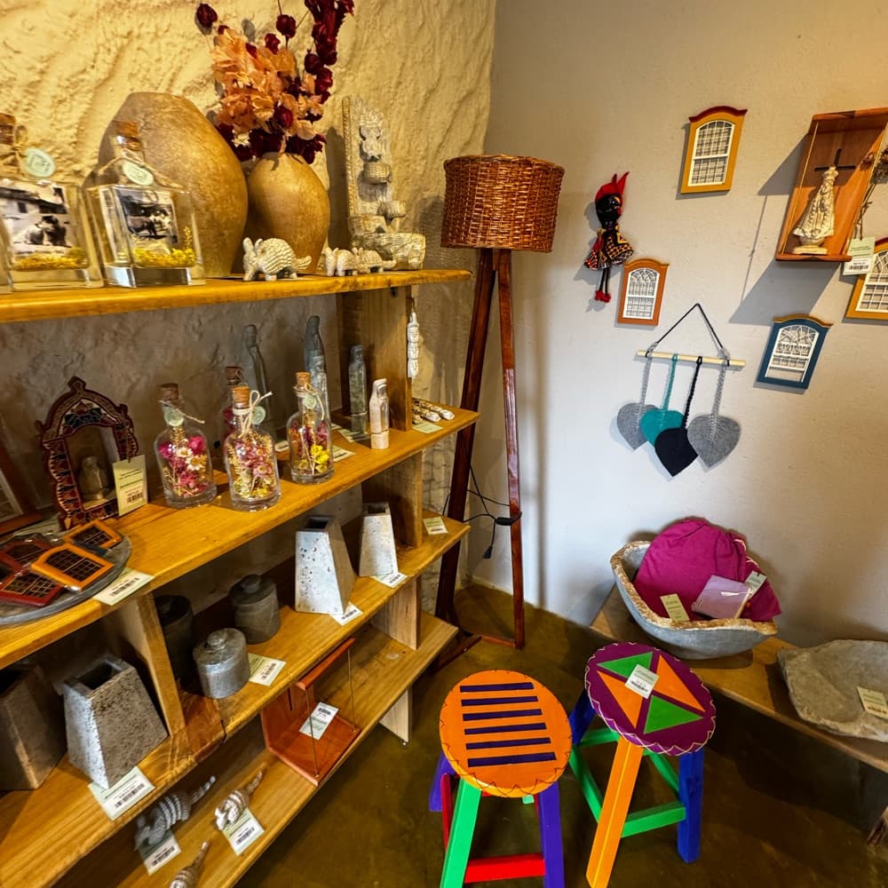 Loja de artesanatos Casa Flor
