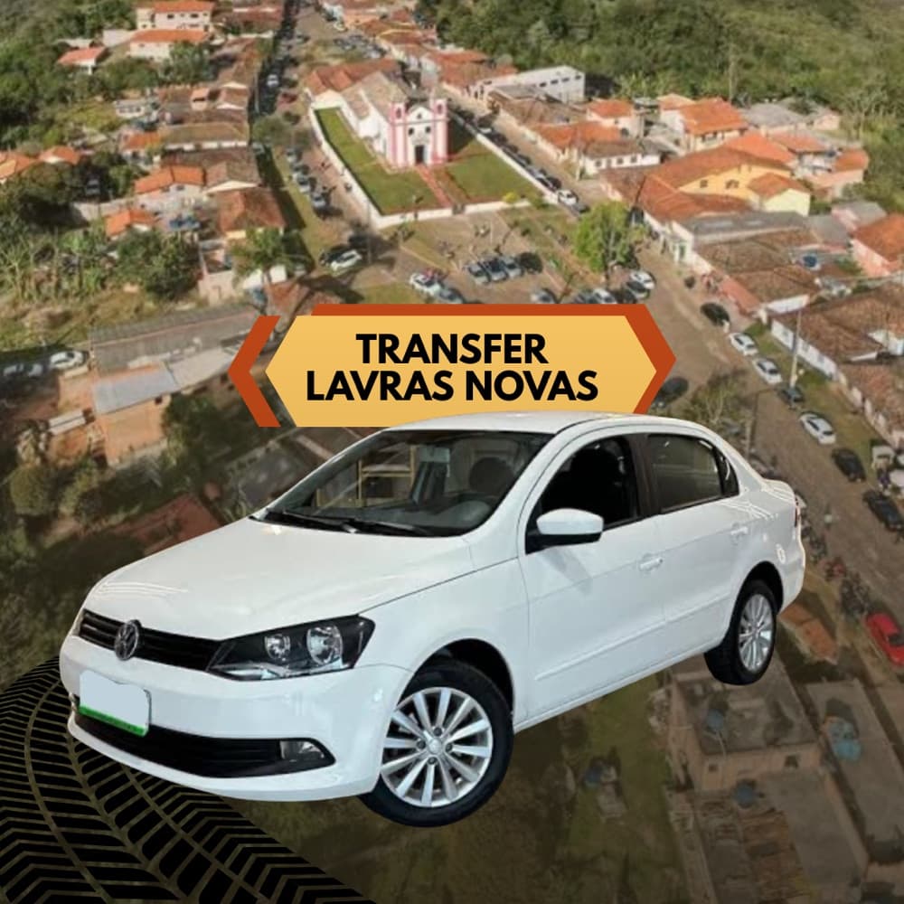 Transfer/Táxi Lavras Novas ⇄ Ouro Preto